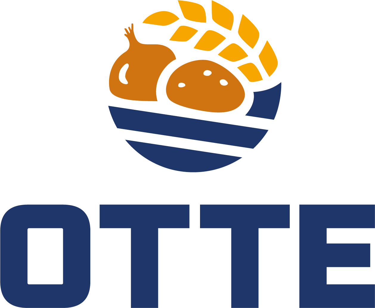 Logo Otte GmbH mit Schriftzug "Otte" quadratisch transparent