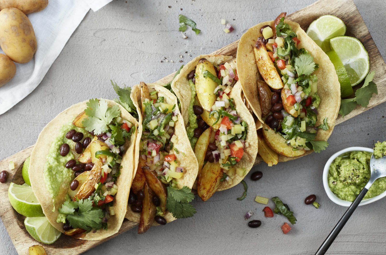 Kartoffel-Tacos (vegan)