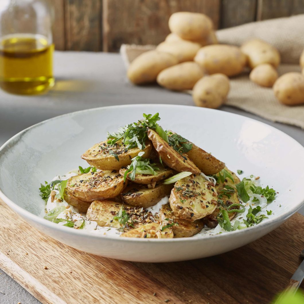 Labneh mit Kartoffeln