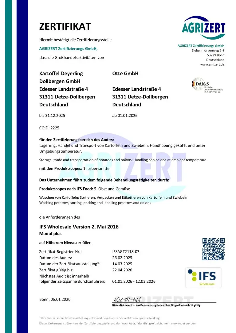 2025_Zertifikat IFS WS plus_AGZ2118-07_umfimiert