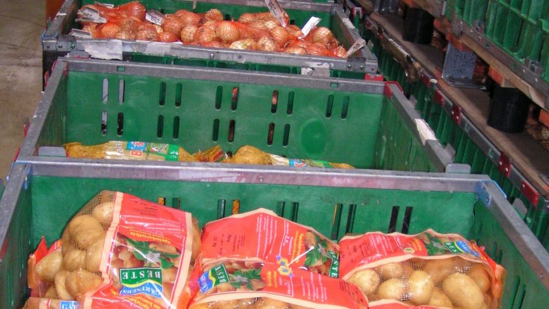 Speisekartoffeln OTTE GmbH. Abgepackt in handelsüblichen Netzen.